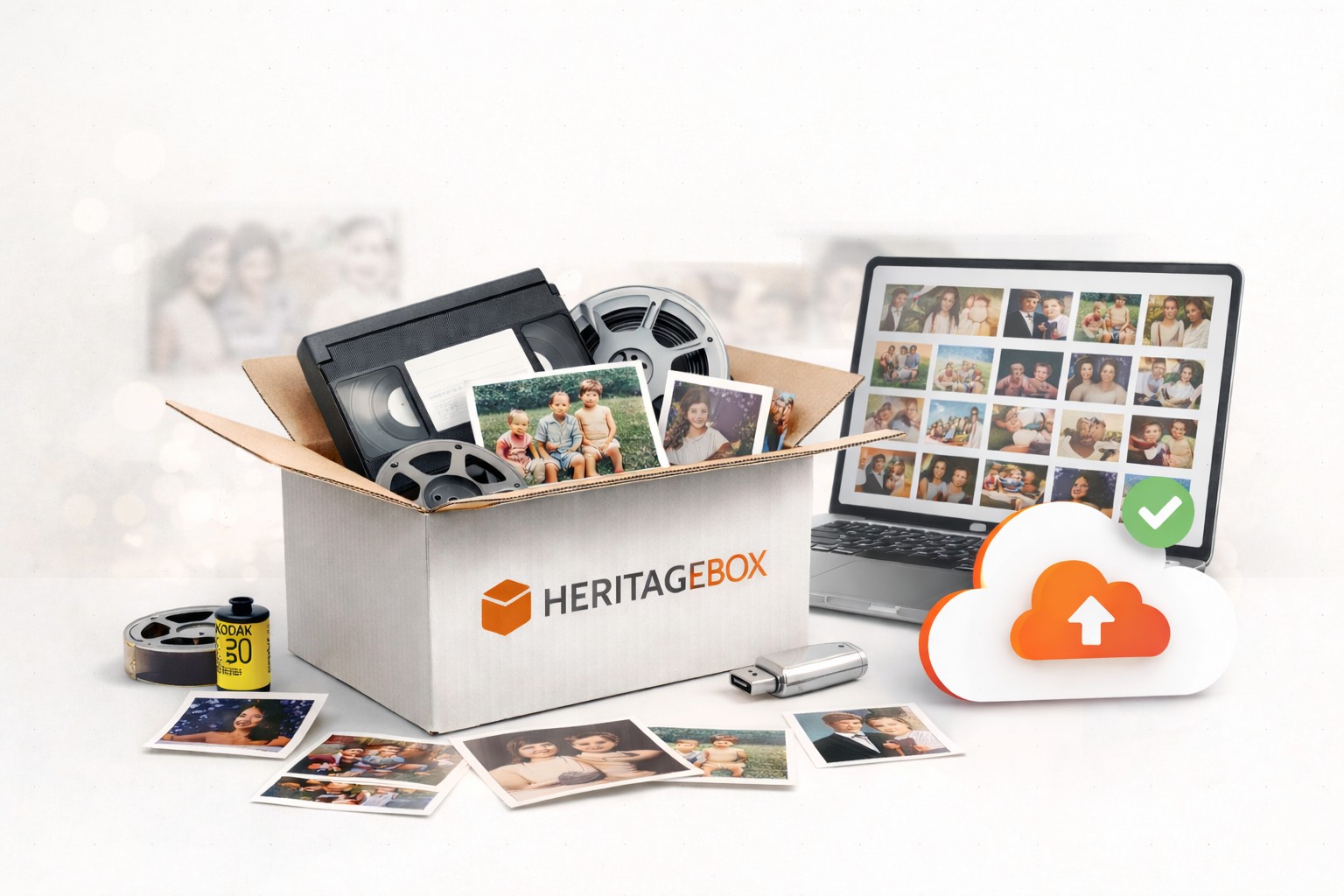 Forever Digitization Box HeritageBox - Professional Photo & Video Digitization Service ...